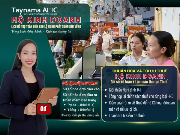 Khóa Chuẩn hóa & Tối ưu thuế Hộ kinh doanh
